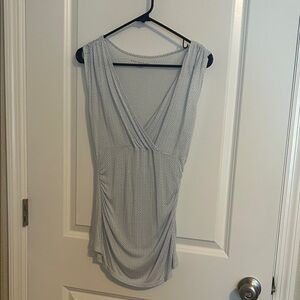 Ann Taylor Soft Light Blue Sleeveless Top